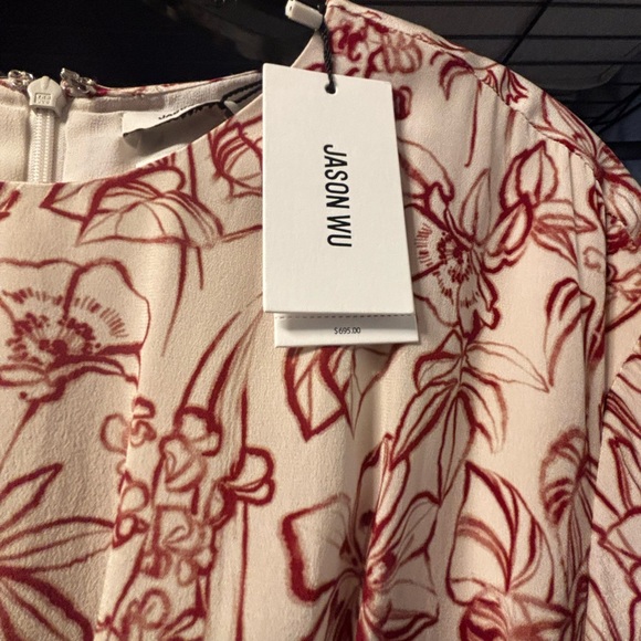 JASON WU
Pleated Floral-Print Dress - Picture 5 of 10